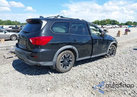 2019 Nissan Pathfinder Sv z USA, uszkodzony, nr VIN 5N1DR2MN7KC627509